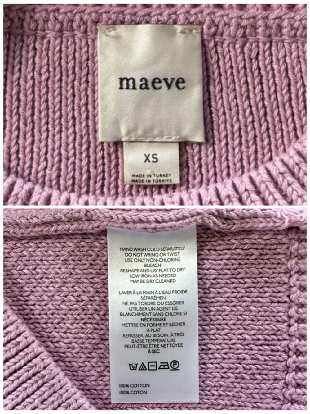 ANTHROPOLOGIE XS S MAEVE Graphic City Sweater • Take Me to Paris Wanderlust - Picture 6 of 14